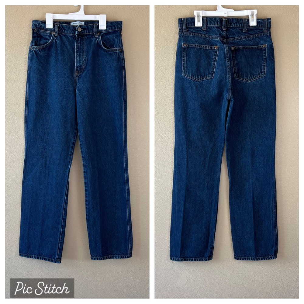 Reformation High Rise Blue Jeans - Picture 3 of 12